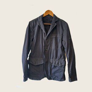 STONE ISLAND - Cotton buttoned navy jacket - Sz XS